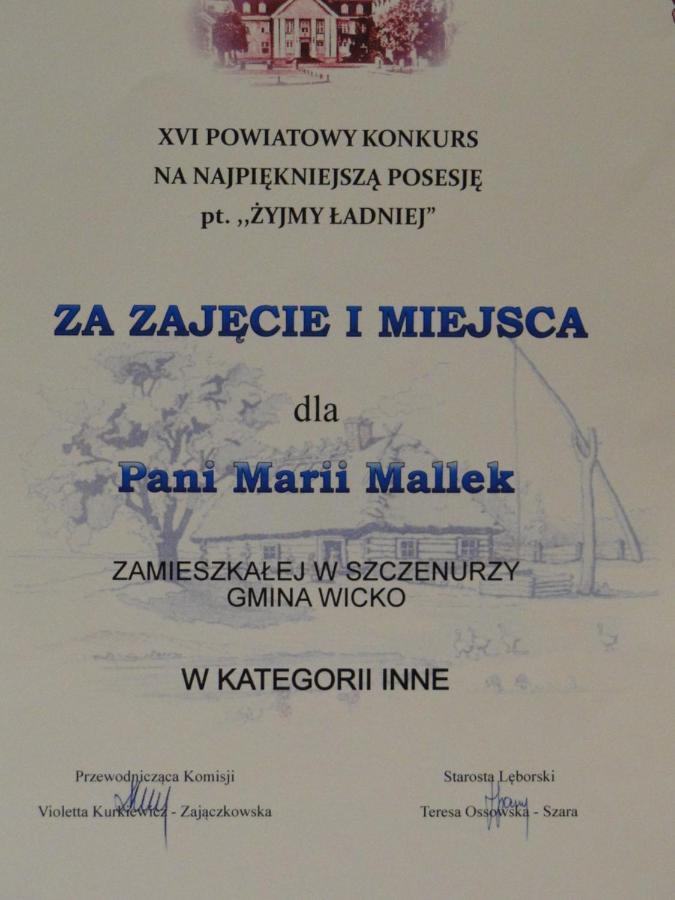 Domki Zielona Osada Szczenurze Εξωτερικό φωτογραφία